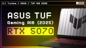 asus tuf a18 rtx 5070 tunisia