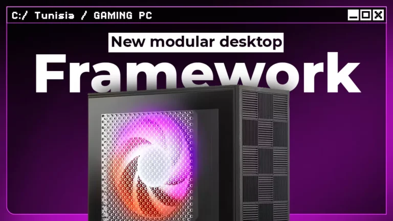 Framework's new modular desktop