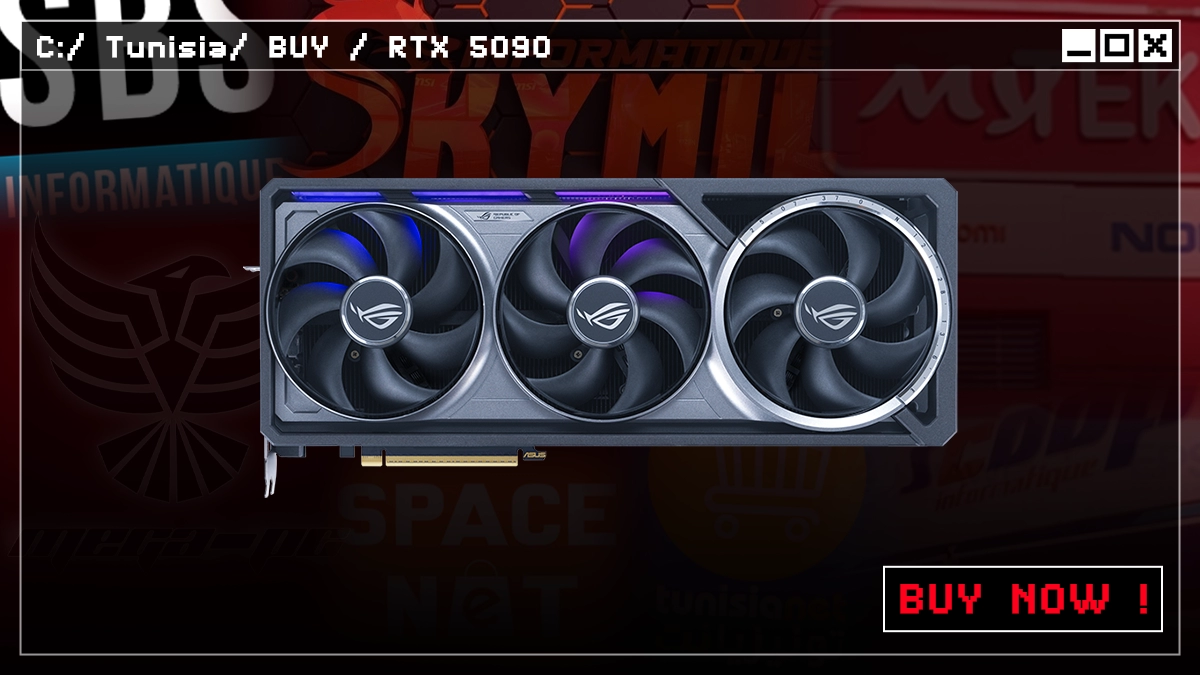 buy rtx 5090 tunisia