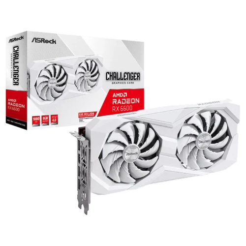 ASRock AMD Radeon RX 6600 Challenger White 8GB