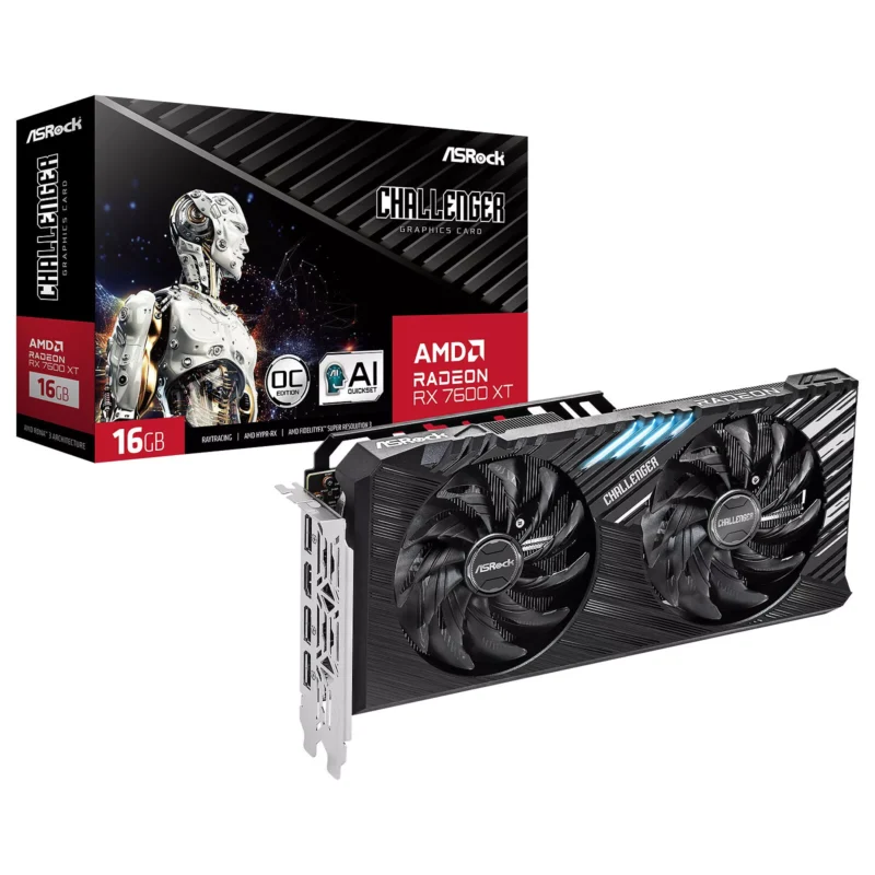 asrock-amd-radeon-rx-7600-xt-challenger-16gb-oc ASRock AMD Radeon RX 7600 XT Challenger 16GB OC