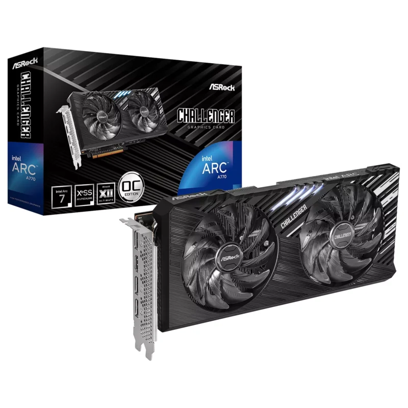 asrock-intel-arc-a770-challenger-se-16gb- ASRock Intel Arc A770 Challenger SE 16GB
