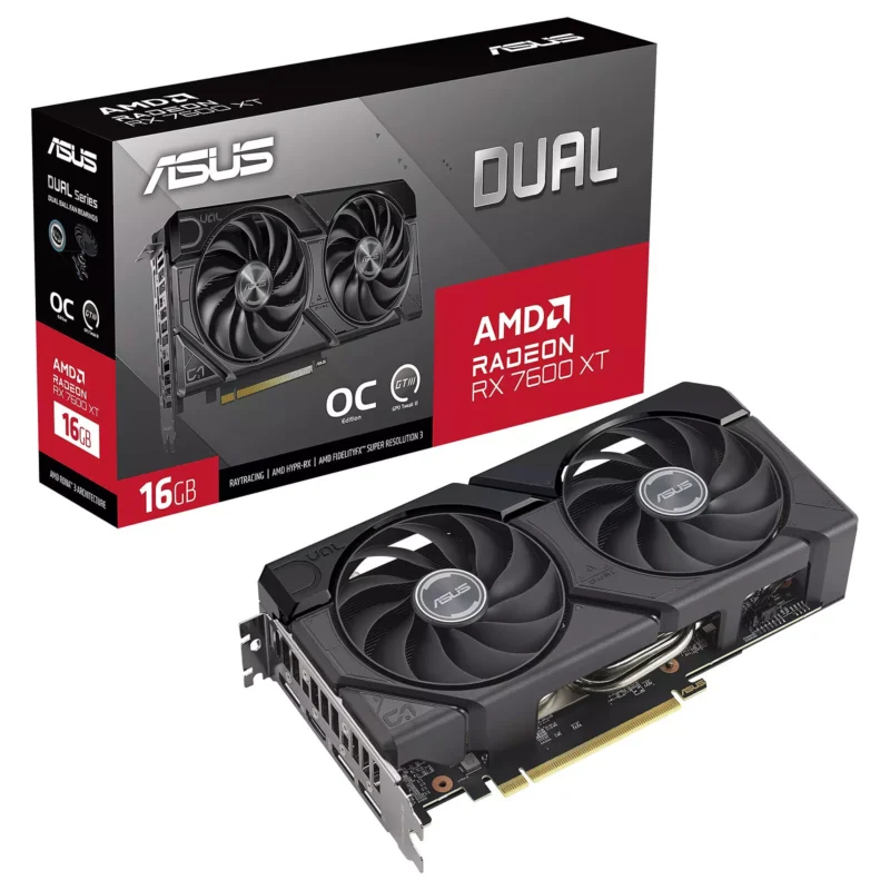 asus-dual-radeon-rx-7600-xt-oc-edition-16gb-gddr6 ASUS Dual Radeon RX 7600 XT OC Edition 16GB GDDR6