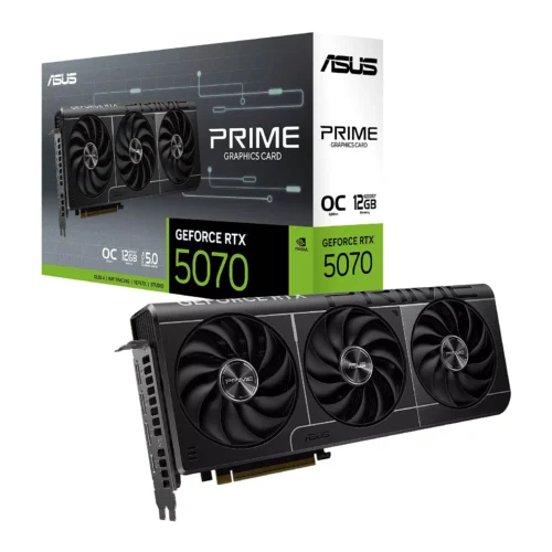 ASUS PRIME GeForce RTX 5070 12GB GDDR7 OC Edition (WEB EXCLUSIVE)