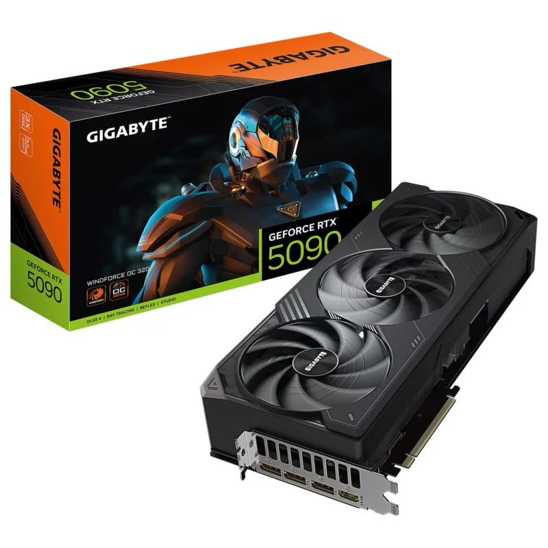 gigabyte-geforce-rtx-5090-windforce-oc-32g- Gigabyte GeForce RTX 5090 WINDFORCE OC 32G