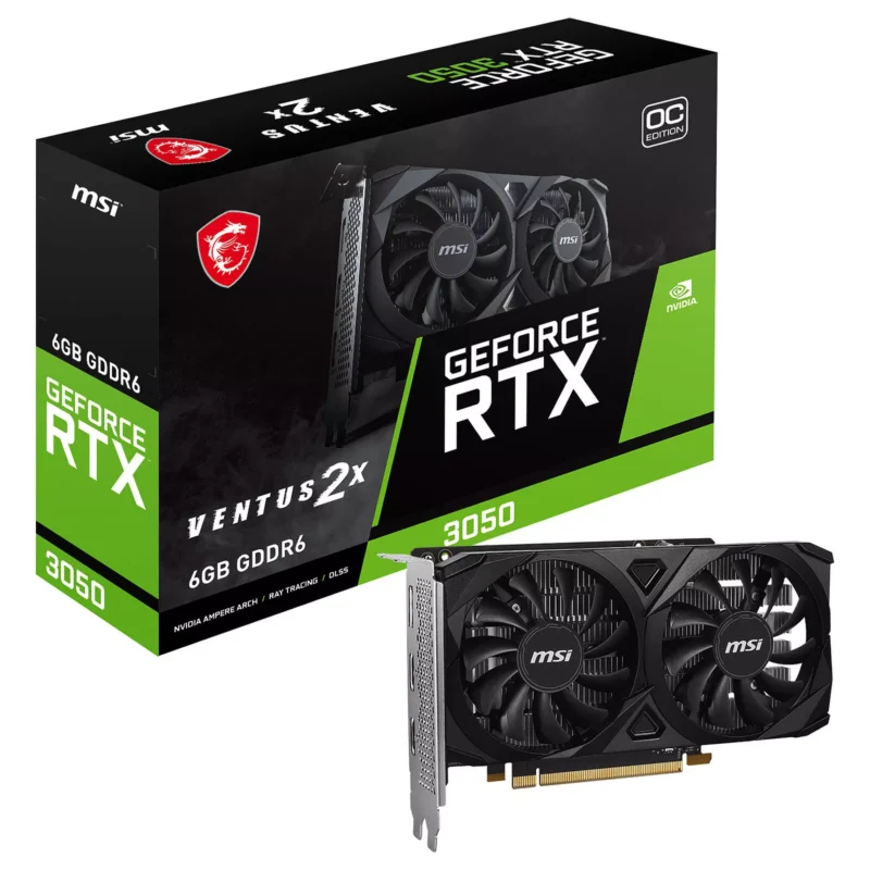 msi-geforce-rtx-3050-ventus-2x-e-6g-oc MSI GeForce RTX 3050 VENTUS 2X E 6G OC