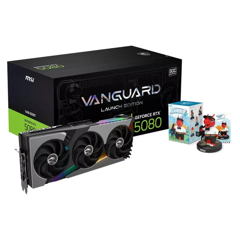 msi-geforce-rtx-5080-16g-vanguard-soc-launch-edition- MSI GeForce RTX 5080 16G VANGUARD SOC LAUNCH EDITION