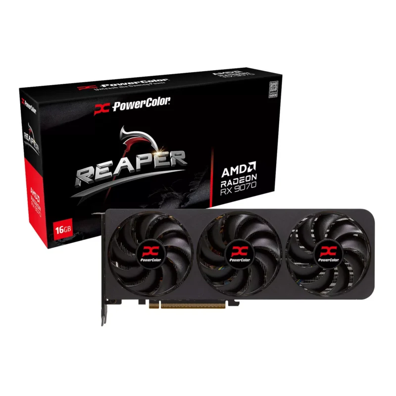 powercolor-amd-radeon-rx-9070-16gb-reaper PowerColor AMD Radeon RX 9070 16GB Reaper