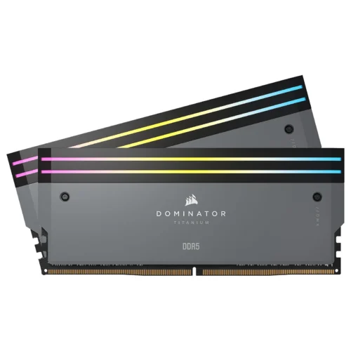 Corsair Dominator Titanium DDR5 RGB 64GB (2 x 32GB) 6000 MHz CL30 - Grey .