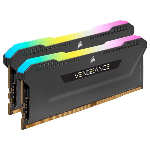 Corsair Vengeance RGB PRO SL Series 16GB (2x16GB) DDR4 3200MHz CL16 - Black