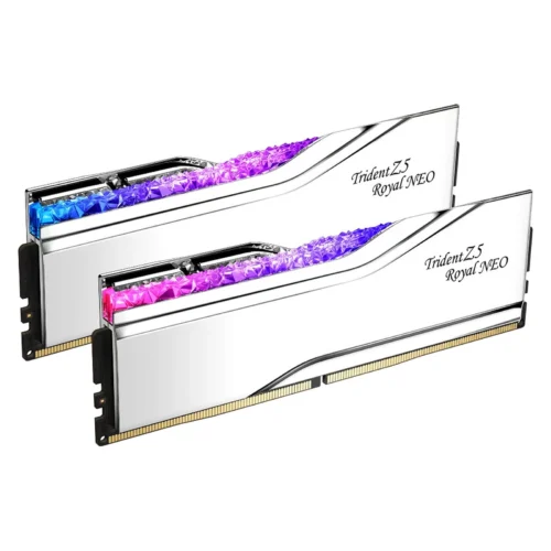 G.Skill Trident Z5 Royal Neo 64 GB (2 x 32 GB) DDR5 6000 MHz CL30 - Silver .