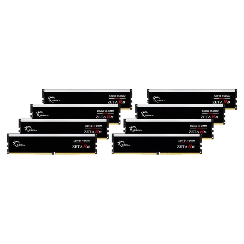 G.Skill Zeta R5 384 GB (8 x 48 GB) DDR5 ECC Registered 6000 MHz CL30.