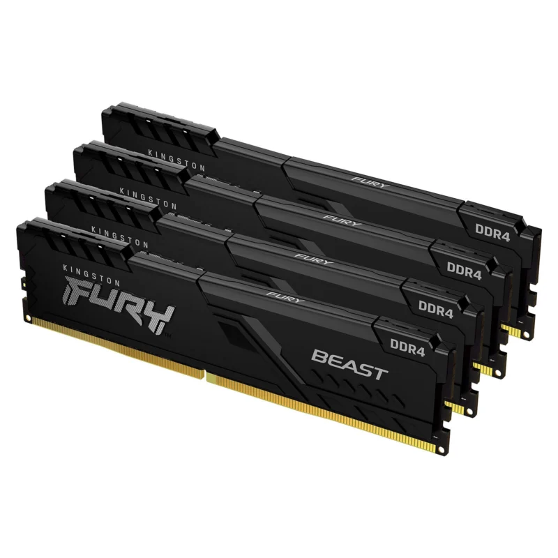 Kingston FURY Beast 32GB (4x8GB) DDR4 3200MHz CL16
