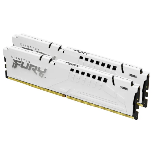 Kingston FURY Beast 64GB (2 x 32GB) DDR5 6400 MHz CL32 - White .