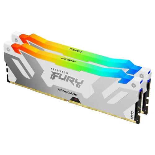 Kingston FURY Renegade RGB 32 GB (2 x 16 GB) DDR5 7200 MHz CL38 - White